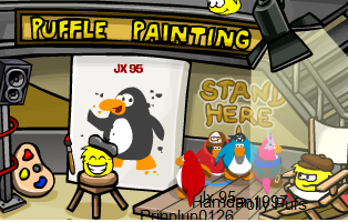 puffle-painting